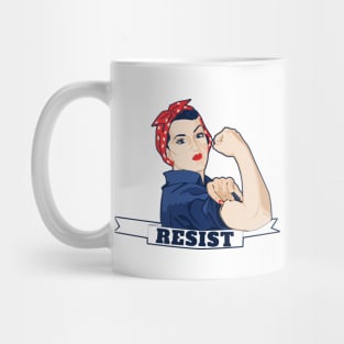 Resist Rosie the Riveter Mug